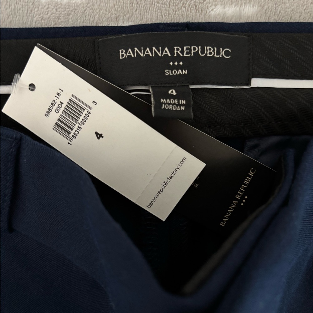 Banana Republic Factory Navy Sloan Pants